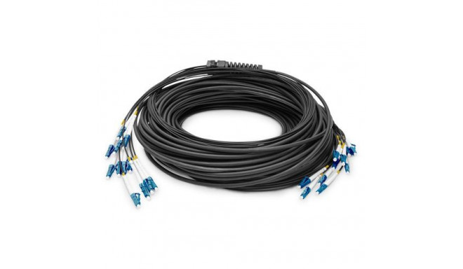 Digitus Pre-assembled Fiberglass Universal Breakout Cable, Single Mode OS2, 12 Fibers, LC/UPC - LC/U