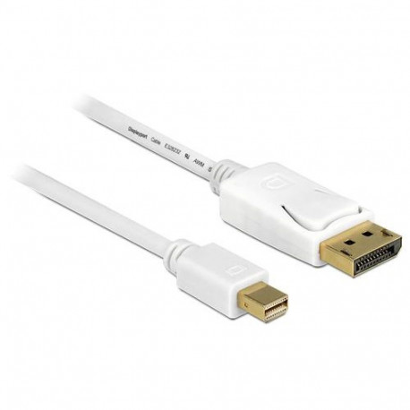 DeLOCK 83484 DisplayPort cable 5 m Mini DisplayPort White