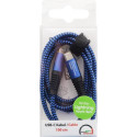 2GO 797196 lightning cable 1 m Blue