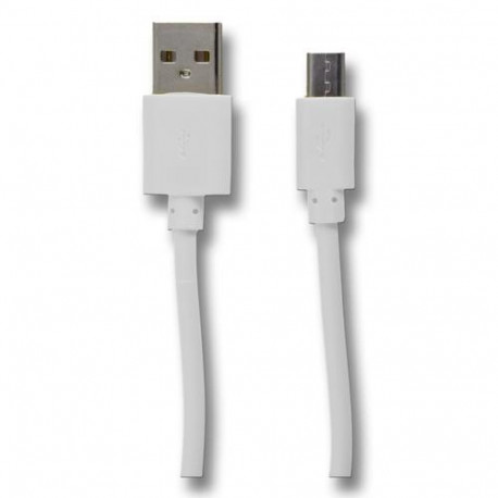 2GO 795202 USB cable 1 m USB B Micro-USB B White