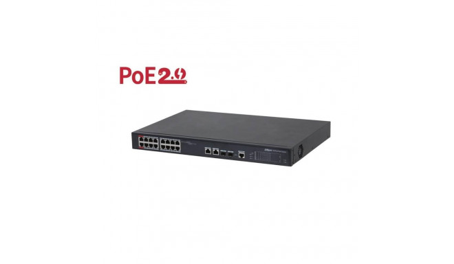 Switch|DAHUA|Type L2|Desktop/pedestal|90 Watts|PFS4218-16ET-240-V3
