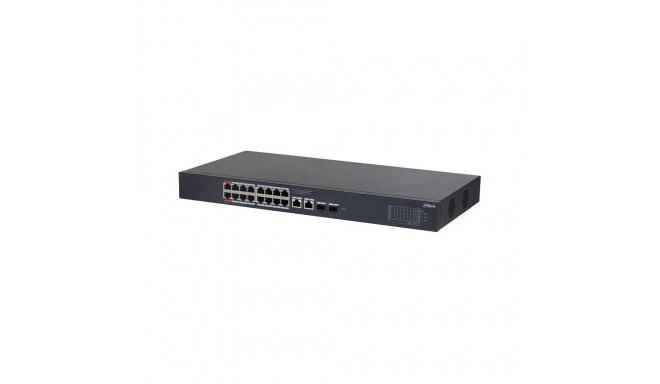Switch|DAHUA|Desktop/pedestal|Rack|16x10Base-T / 100Base-TX / 1000Base-T|2xSFP|PoE ports 16|CS4220-1