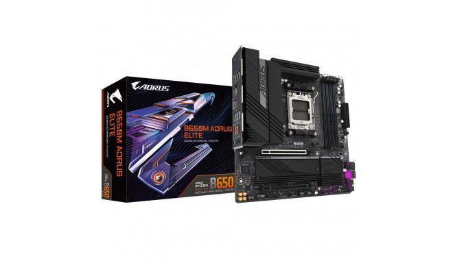 Mainboard|GIGABYTE|AMD B650|SAM5|Micro-ATX|Memory DDR5|Memory slots 4|1xPCI-Express 4.0 4x	|1xPCI-Ex