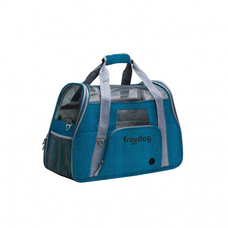 Freedog Crossworld transpordikott sinine 51x23x35cm
