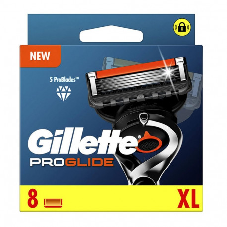 GILLETTE PROGLIDES CUCHILLAS XL RECAMBIO DE CABEZALES 8UN