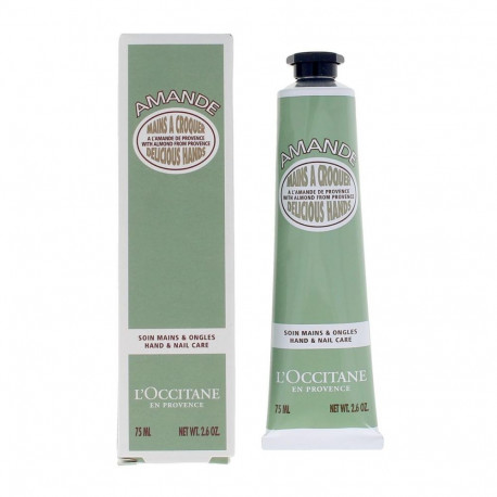 LOCCITANE AMANDE DELICIOUS HANDS AND NAIL CARE 30ML