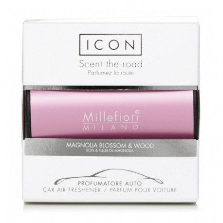 MILLEFIORI MILANO ICON CAR AIR FRESHENER MAGNOLIA BLOSSOM & WOOD 1UN