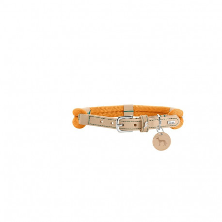 Dog collar Hunter Malia Orange M/L 45-54 cm