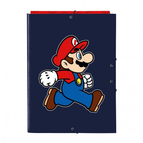 Rõngaskiirköitja Super Mario Trick Punane Tumesinine A4 26 x 33.5 x 2.5 cm