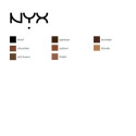 Kulmumeik Micro Brow NYX (0,09 g) - black