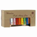 Ksilofons DKD Home Decor 27 x 13,6 x 8,5 cm Metāls Koks (3 Daudzums)