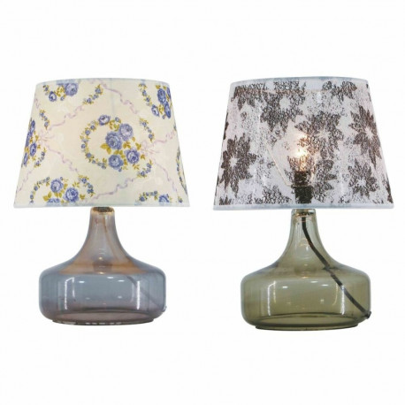 Laualamp DKD Home Decor 28 x 28 x 40,5 cm Kristall Mitmevärviline 220 V 50 W (2 Ühikut)