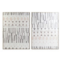 Painting DKD Home Decor 100 x 4 x 140 cm Boho (2 Units) Painting DKD Home Decor 100 x 4 x 140 cm Boho (2 Units)