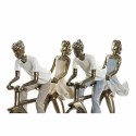 Dekoratiivkuju DKD Home Decor 27 x 9,5 x 23 cm Vask Paar (2 Ühikut)