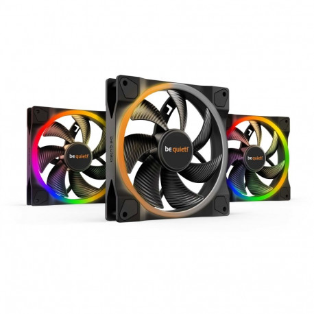 "140mm be quiet! LIGHT WINGS 140mm PWM ARGB Triple-Pack"