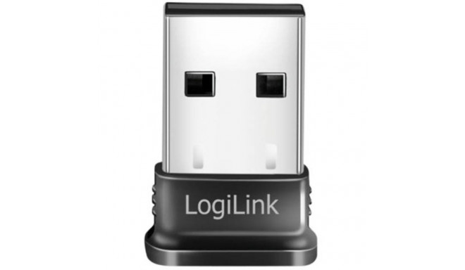 "LogiLink Bluetooth 5.3 Adapter USB-A 2.0 20m Reichweite mit LED Schwarz"