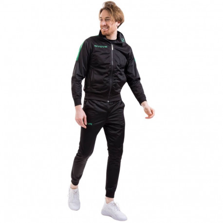 Dres Givova Tuta Revolution czarno-zielony TR033 1013 L