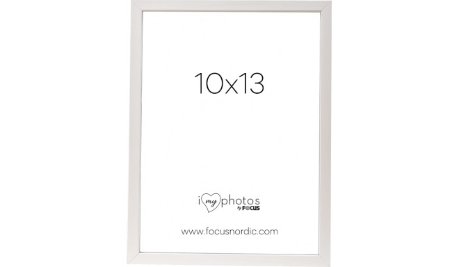 Focus pildiraam Rock 10x13, valge