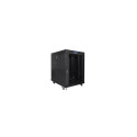 Lanberg | Rack cabinet 19" free-standing 15U/800x1000 (flat pack) with glass door, LCD | FF01-8015-1 Lanberg | Rack cabinet 19" free-standing 15U/800x1000 (flat pack) with glass door, LCD | FF01-8015-1