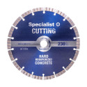 Teemantsegmendiga lõikeketas SPECIALIST+ Premium, 230 x 10 x 22.23 mm, telliste ja betooni jaoks