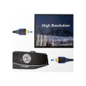 Logilink | HDMI kõrglahutusega kaabel koos Ethernetiga | Must | HDMI tüüp A isane | HDMI tüüp A isan