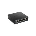 D-Link | Switch | DGS-1005P | Unmanaged | Desktop | Gigabit Ethernet (copper) ports quantity 5 | Pow