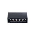 D-Link | Switch | DGS-1005P | Unmanaged | Desktop | Gigabit Ethernet (copper) ports quantity 5 | Pow