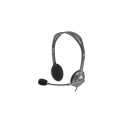 Logitech | Stereo headset | H111 | Built-in microphone | 3.5 mm | Grey