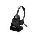 JABRA Engage 75 SE peakomplekt peapaela padjaga alus toiteadapter 1,5m USB-C to USB-A kaabel lauatel