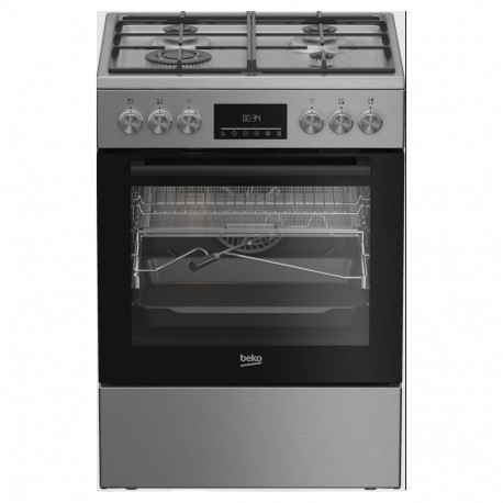 Gaasipliit elektriahjuga Beko FBMA61330GXDT