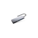 Platinet Multimedia Adapter Type-C 3.1 / Card Reader / MICRO SD / SDHC / SDXC / CF / Black