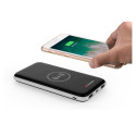 Swissten Slim Recovery Power Bank 2A / USB / Type-C / QI Charger For Wireless Devices 8000 mAh