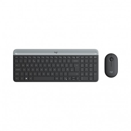 Logitech õhuke juhtmevaba komplekt MK470
