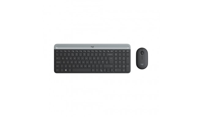 Logitech Slim juhtmevaba komplekt MK470