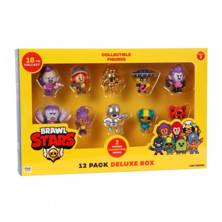 BRAWL STARS S2 FIGURES -12 PACK DELUXE BOX