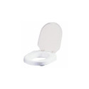 Toilet seat elevation cap with flap Etac HI-Loo 10 cm Toilet seat elevation cap with flap Etac HI-Loo 10 cm