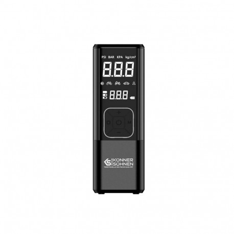 3-in-1 juhtmevaba kompressor KÖNNER&SÖHNEN KS P20 must