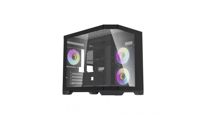Darflash FT418 computer case + 6 aRGB fans (black)