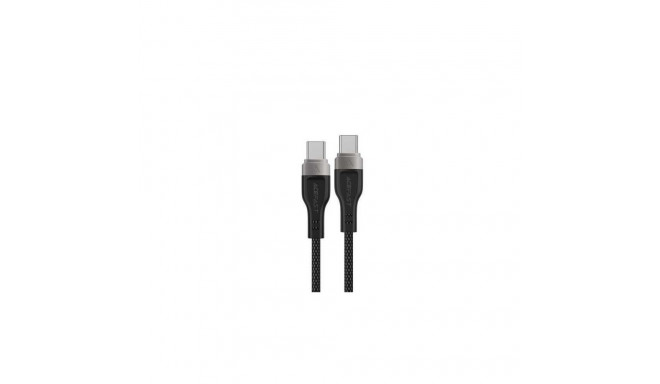 Acefast 3in1 Cable Acefast C11-03 USB-C - USB-C 480Mb/s 100W 1.2m Black