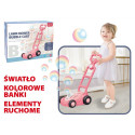 Kosiarka na bańki różowa