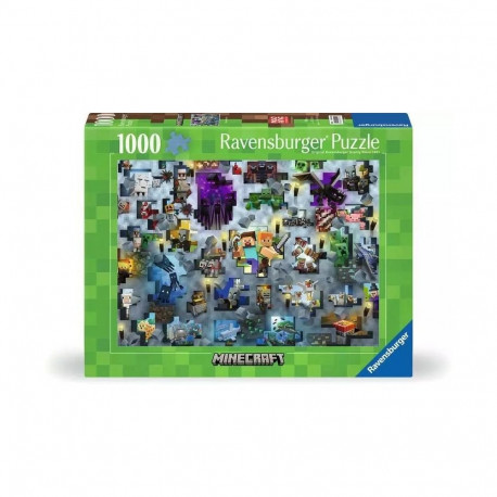 Puzzle 1000 elementów minecraft challenge