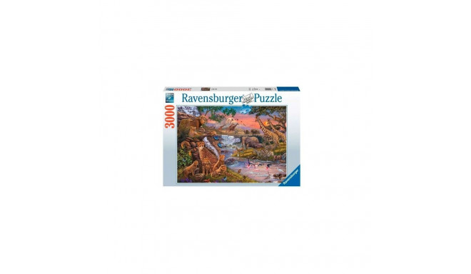 Puzzle 3000 elementów królestwo zwierząt