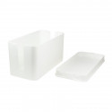 LogiLink cable organizer, white