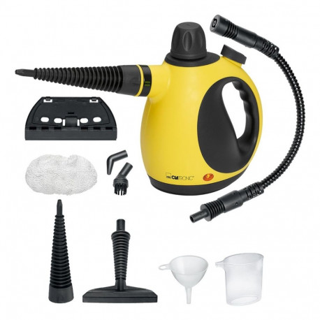 Portable Steam Cleaner - Clatronic DR 3653 0.25L 1050W Black, Yellow