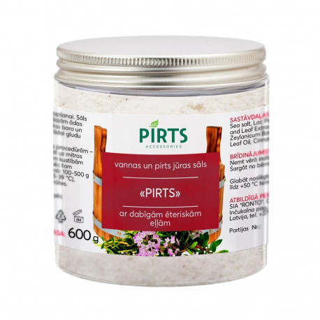 SEASALT WITH ESSENTIAL OILS 600G