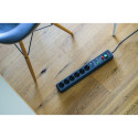 Brennenstuhl Secure-Tec 6-fach pistikupesa antratsiit 3m