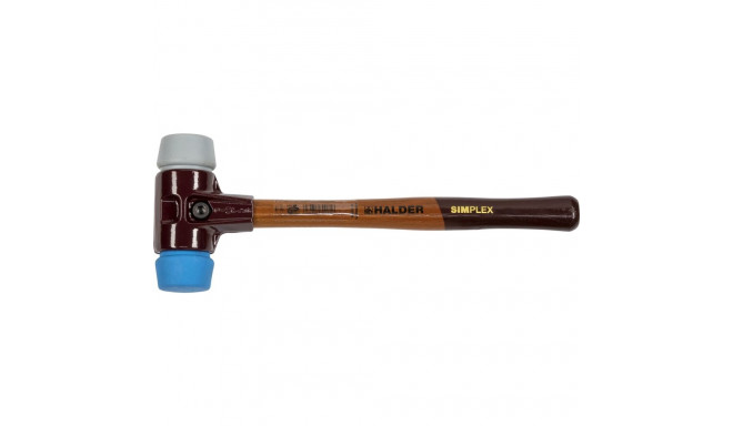 Halder SIMPLEX soft-face mallet 30 TPE-soft/TPE-mid TE SIMPL
