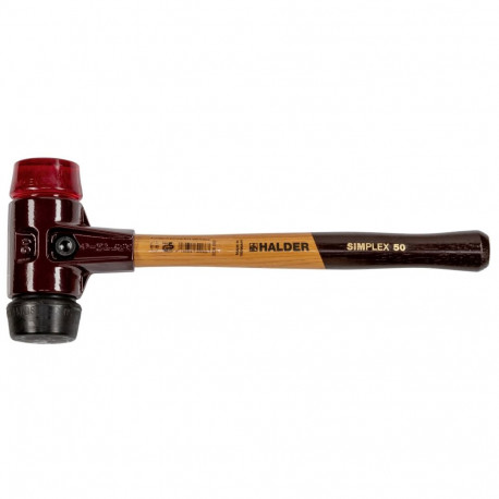 Halder SIMPLEX pehmeotsaline haamer 50 komp. kumm/plast. TE SIMPLE