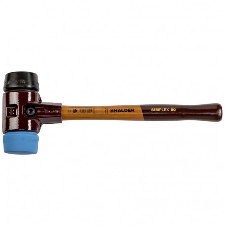 Halder SIMPLEX soft-face mallet 60 TPE-soft/comp. rubber