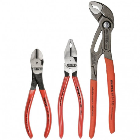KNIPEX Kraft-Paket 3-osaline tangide komplekt